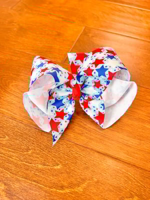 Red, White & Blue Bows
