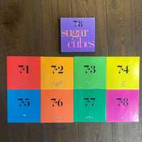 The Sugarcubes – 7•8 -  1989  8 x 7"'s box set. 
