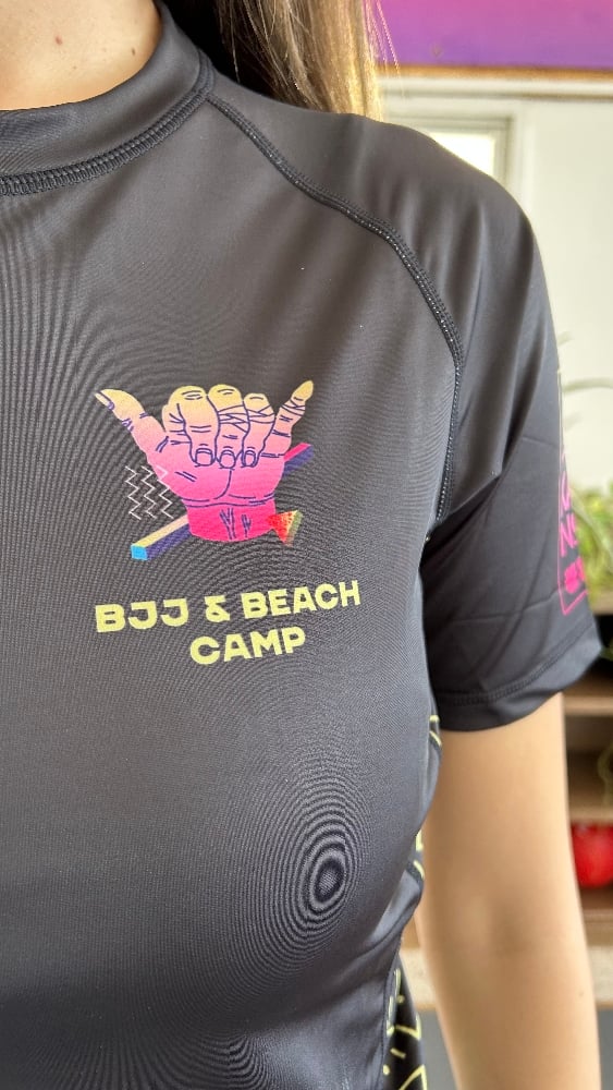 Image of BJJ&Beach Camp 2024 limited edition rashguard