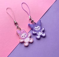 Image 1 of Melo and Kuro Acrylic Charms ONLY MELO AVAILABLE