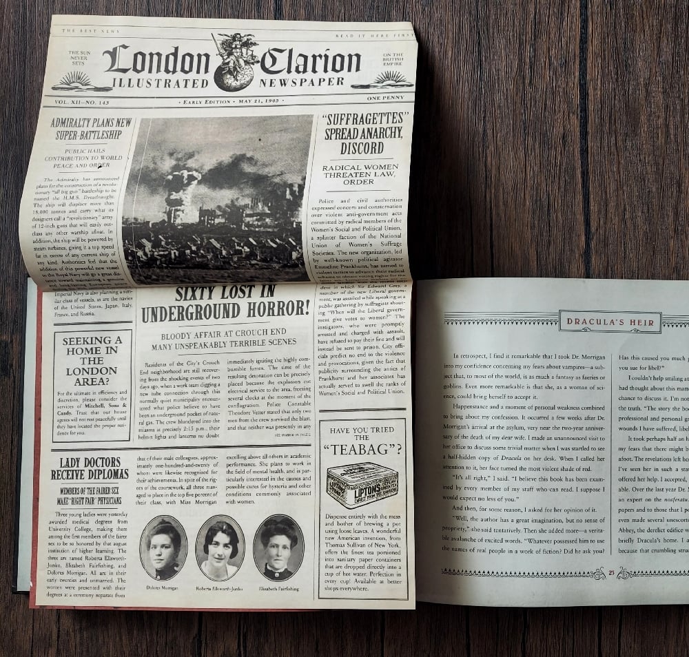 Dracula's Heir – An Interactive Mystery, by Sam Stall
