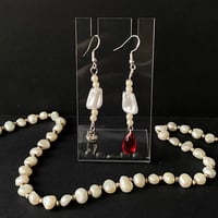 Image 4 of Sterling Silver / ‘Toothache’ Earrings 
