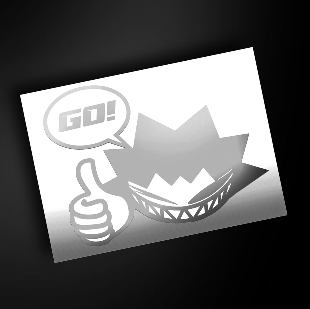 DOUBLE LAYER GO! STICKER