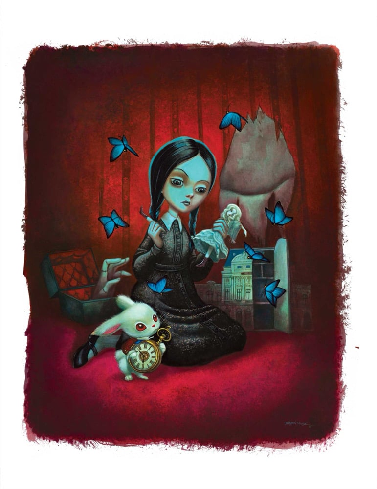 Image of Wednesday and friends - Edition Art Embellished