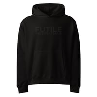 Image 7 of Futile Inessentials Oversized heavyweight hoodie