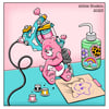 Care bear tattoo print