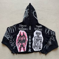 Image 1 of Fiendacide vs Trauma Half Evil hoodie #2 (XXL)