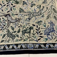 Image 12 of Hermès Cashmere Shawl  "Pavement" by Maurice Tranchant 140cm