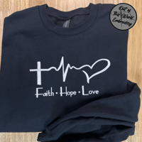 Faith*Hope*Love Crewneck