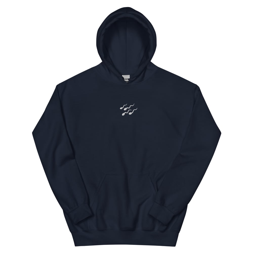 Sperm Embroidered Hoodie
