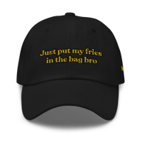 Image 1 of Just put the fries in the bag cap