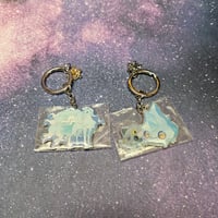 Pokemon Center Japan Snwoy Gathering Keychain