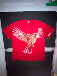 Image 2 of RED VISION BIRD TEE 