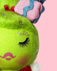 Image 4 of SMALL HOLIDAY HAPPY ART DOLL 
