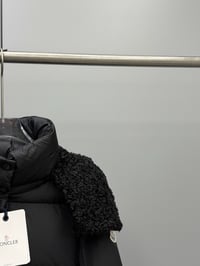 Image 3 of Monclèr Shearling Hoodie Jacket