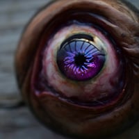 Image 9 of Custom Swappable Phone Grip for smartphones, reflective pupil glow in the dark OOAK (one of a kind)