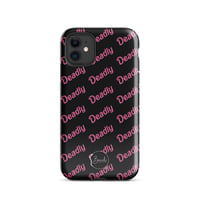 Image 1 of Tough Case for iPhone® "Deadly Barbz (Black)"