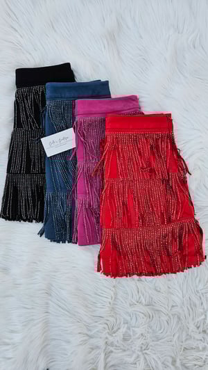 Image of Tania Fringe Skirt 