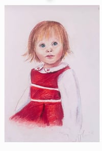 Image 1 of Custom Children’s Pencil Portraits A4