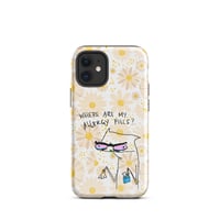 Image 8 of allergy pills Tough Case for iPhone® 