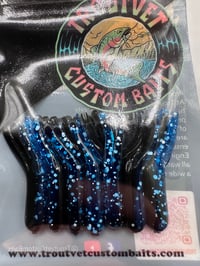 Black Blue Rasberry Mini Jigs 7 pcs