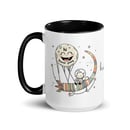 Image 13 of Forever young mug  with Color Inside