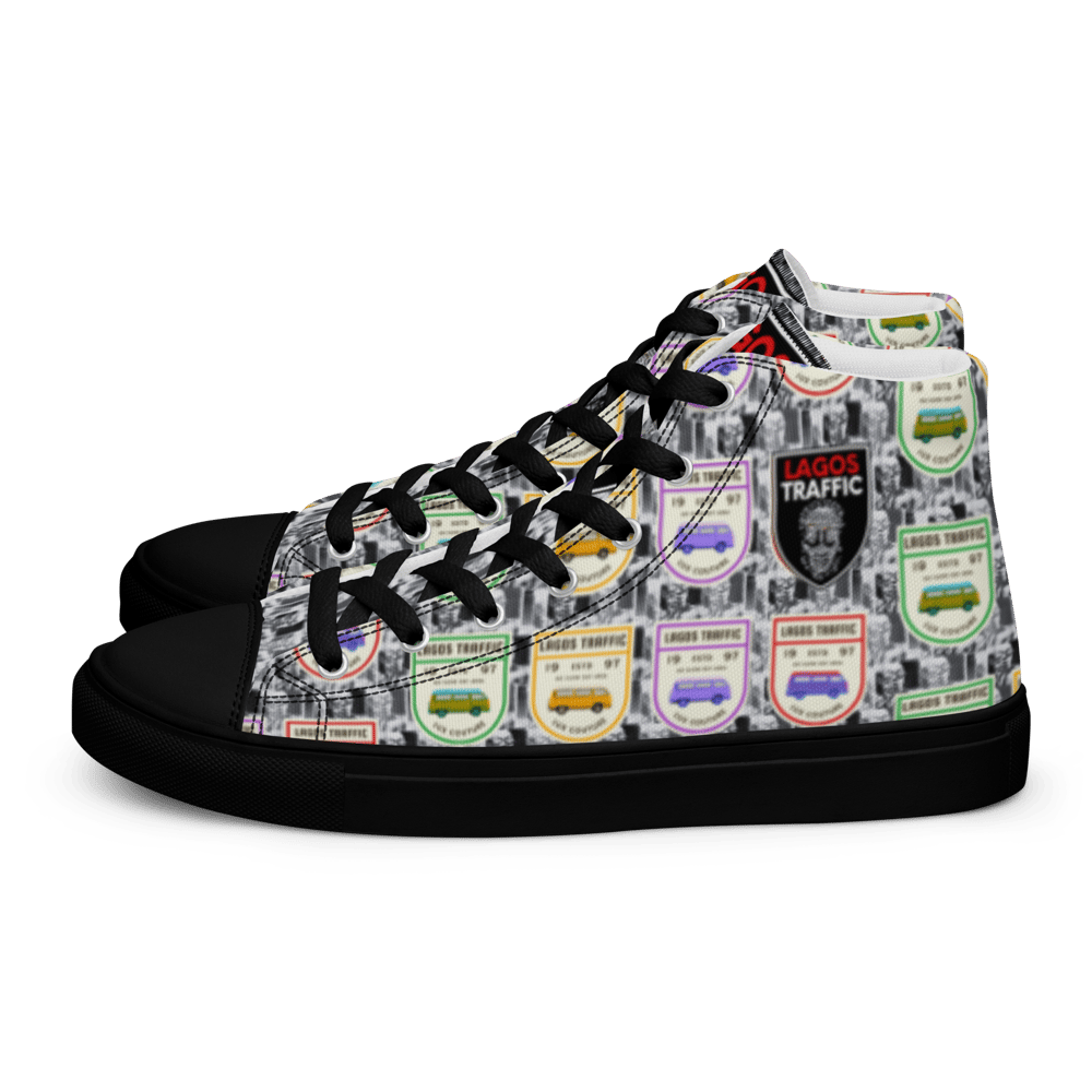 LAS GIDI ELITE - WOMEN'S HIGH TOP CANVAS (LOGO MOSAIC)