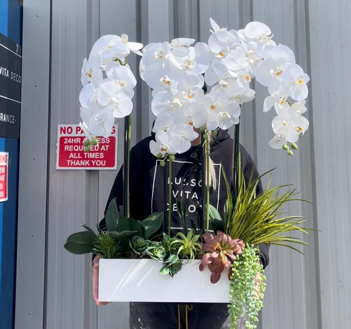 Image of Lux orchid flower box 