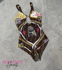 Image 1 of Reversible Brown FF Costume