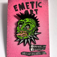 Image 1 of Toxic Punx Enamel Pin