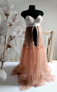 Image 1 of Photography set Georgina - size M - camel | maternity photo props