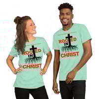 Image 11 of Rooted In Christ Light Unisex t-shirt