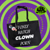 big clown tote bags!!!!!