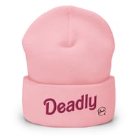 Image 1 of Cuffed Beanie "Deadly"