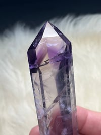 Image 3 of  Phantom Smoky Amethyst Wand #842