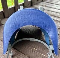 Image 3 of Blue leather Tigerhood fibre-metal 