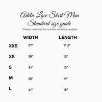 Image 4 of Adela Lace Skirt Mini (Pre-order)