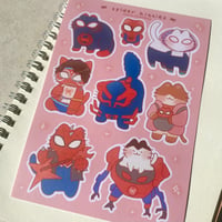 Image 2 of Spider Kitties Sticker Sheet