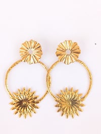 Image 1 of Boucles d'oreilles acier inoxydable Samia 