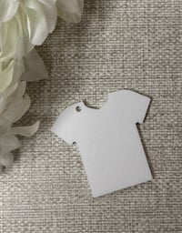 Image 1 of Acrylic T-Shirt Keyring