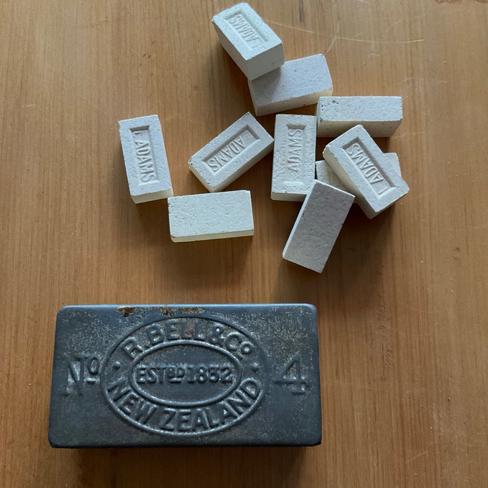 Image of Kiddibricks (white) & Vesta Tin