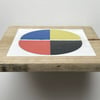 Small wood block 4 colour