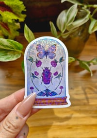 Image 1 of February Dome Holographic Sticker