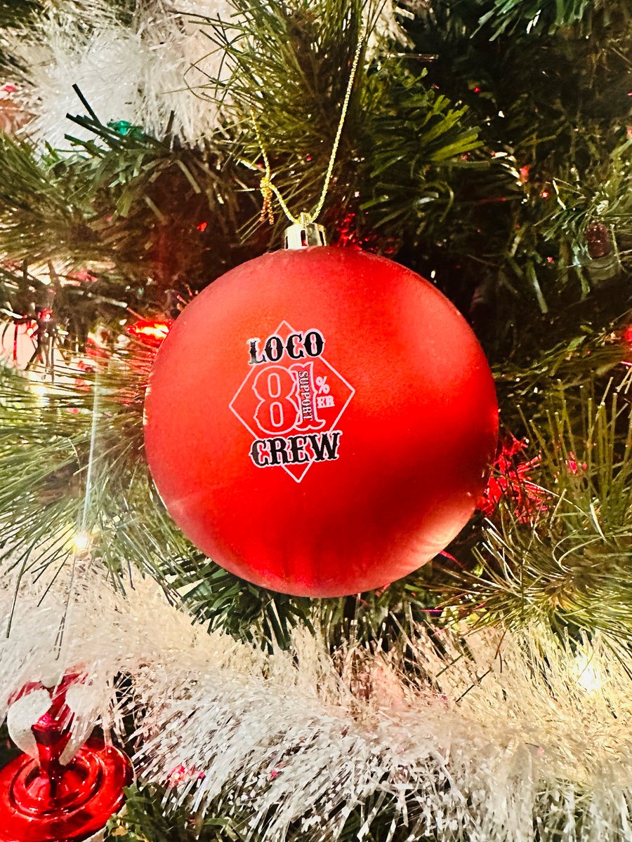 Image of Loco 81 Christmas Ornament