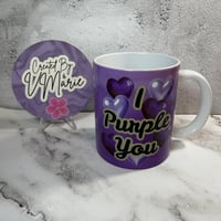 Image 3 of I Purple You 11oz Mug