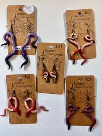 Image 1 of Worm Earrings🪱