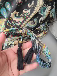 Image 11 of Pefkos co ord sarong set Jade and Gold