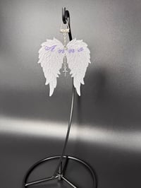 Image 3 of Anna Memorial Angel Wing Suncatcher