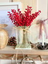 Red Berry Bundle ( 12 Stems included )