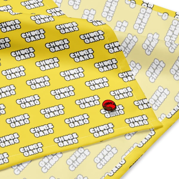 Image of C.H.U.B.B. GANG Designer Scarf (Yellow)